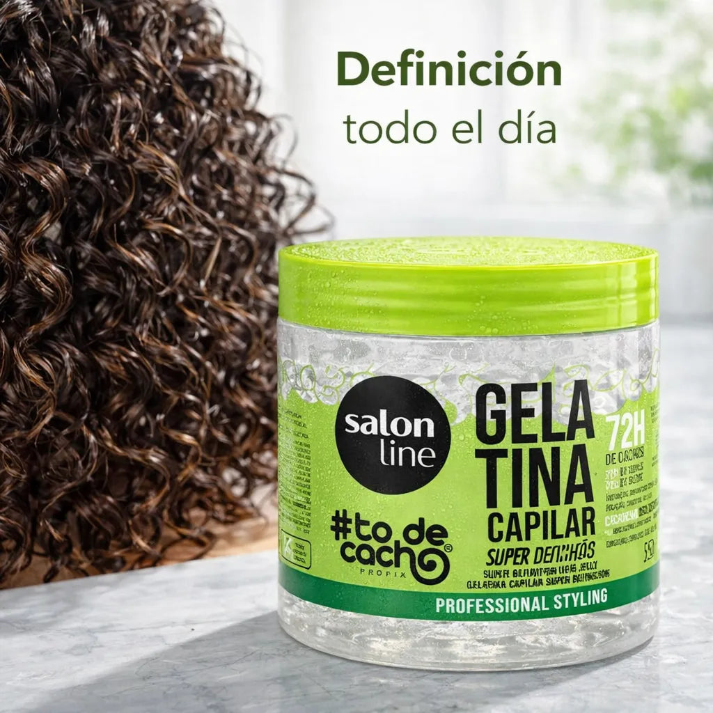 Salon Line – Gelatina Capilar Todecacho Super Definición para Rizos 550g | 1 kg
