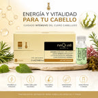 Ever Ego Italy – Loción Capilar Energizante NeQual Fortalecedora para Cabello Fino y Débil con Romero y Ortiga 12 x 12ml