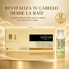 Ever Ego Italy – Loción Capilar Energizante NeQual Fortalecedora para Cabello Fino y Débil con Romero y Ortiga 12 x 12ml