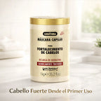 Gota Dourada – Mascarilla Capilar con Queratina Fortalecedora para Cabellos Tratados Químicamente 1kg